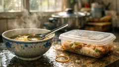 ทริกกันช้อนลื่นตกชามลึก แค่พันหนังยางเส้นเดียว