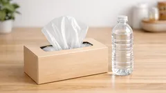 จัดเก็บถุงพลาสติกให้หยิบเหมือนทิชชู ด้วยกล่องทิชชูและขวด PET ทำเองได้ใน 5 นาที