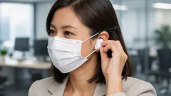 หูเจ็บจากใส่หน้ากากนานๆ แก้ได้ใน 1 นาทีด้วยสำลีและกิ๊บติดผม