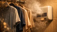 อบผ้าแบบไหนประหยัดไฟกว่ากัน ระหว่างเครื่องซักผ้าอบผ้ากับอบในห้องน้ำ
