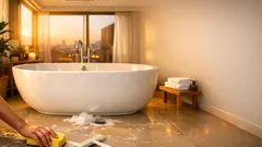 ทำความสะอาดอ่างอาบน้ำให้ดูใหม่ แค่ 4 ขั้นตอนหลังอาบน้ำ ลดคราบสบู่และกลิ่นอับ