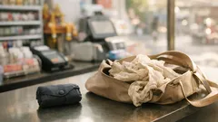 วิธีพับถุงผ้าใบใหญ่ให้เล็กแบบล็อกตัวได้ หยิบง่าย ไม่กินที่ในกระเป๋า